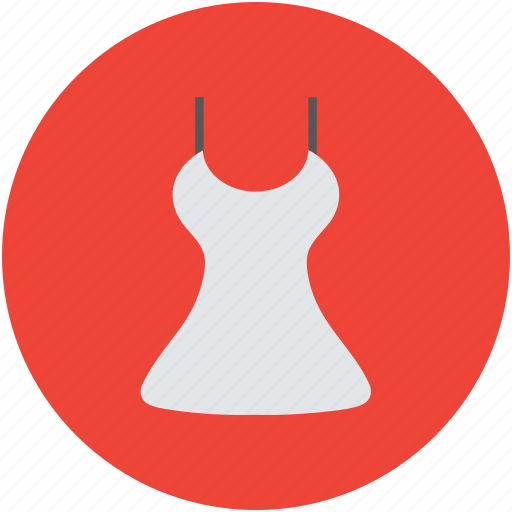 Baby doll, cocktail, halter, ladies clothing, spaghetti strap dress icon - Download on Iconfinder