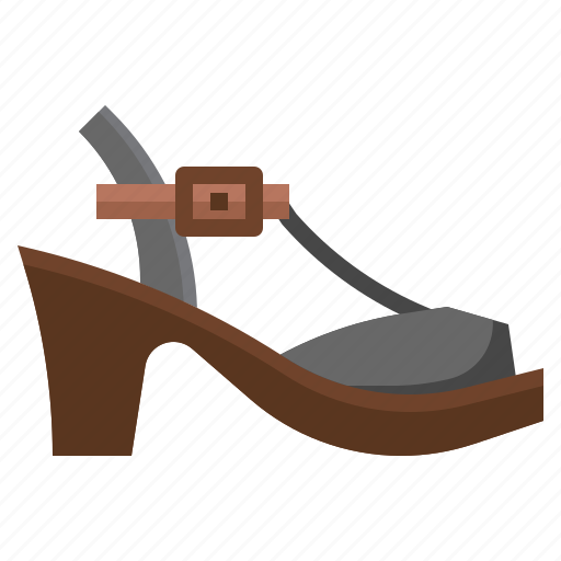 T, strap, platform, fashion, women, shoes, lady icon - Download on Iconfinder