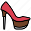 platform, pump, fashion, women, shoes, lady 