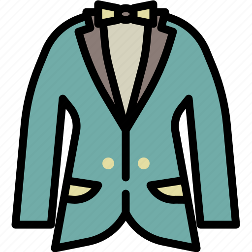 Bow, cloth, formal, men, party, style, suit icon - Download on Iconfinder