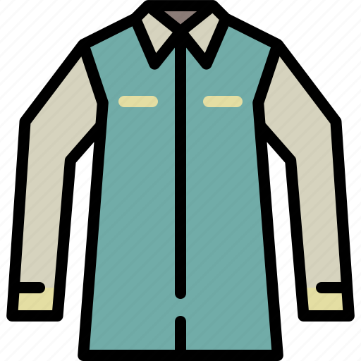 Cloth, fashion, formal, shirt, style, unisex icon - Download on Iconfinder