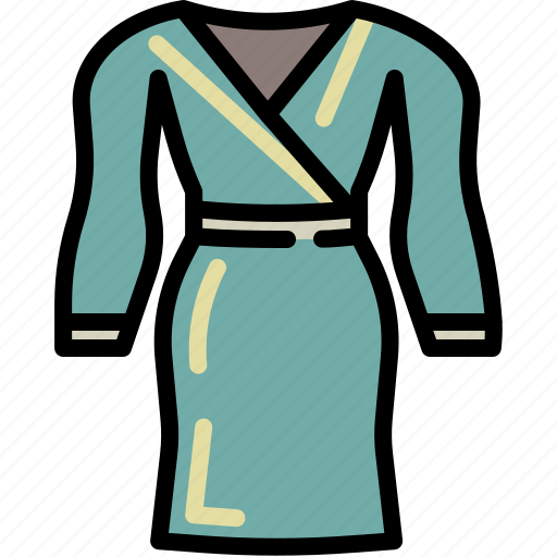 Cloth, dress, formal, party, style, women icon - Download on Iconfinder
