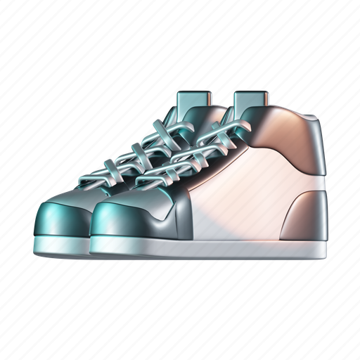 Sneakers, shoes, fashion, running, sport, footwear 3D illustration - Download on Iconfinder