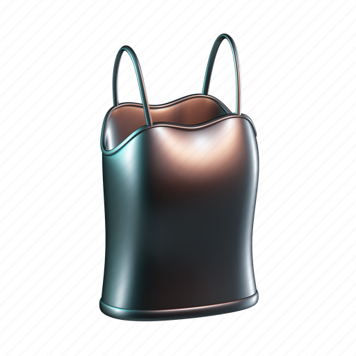 Tanktop, clothes, fashion, singlet, outfit, summer, undershirt 3D illustration - Download on Iconfinder