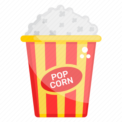 Cinema snacks, fast food, popcorn, popcorn snacks, snack box icon - Download on Iconfinder