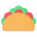 fast, food, mexican, sandwich, street, taco, tortilla