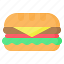 bread, burger, fast, food, hamburger, junk, sandwich 