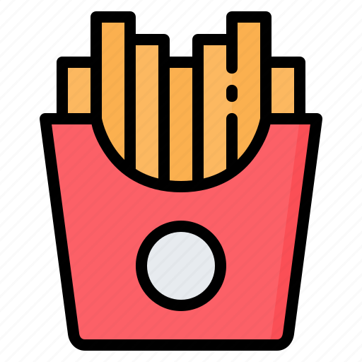 Fast, food, french, fried, fries, junk, potato icon - Download on Iconfinder