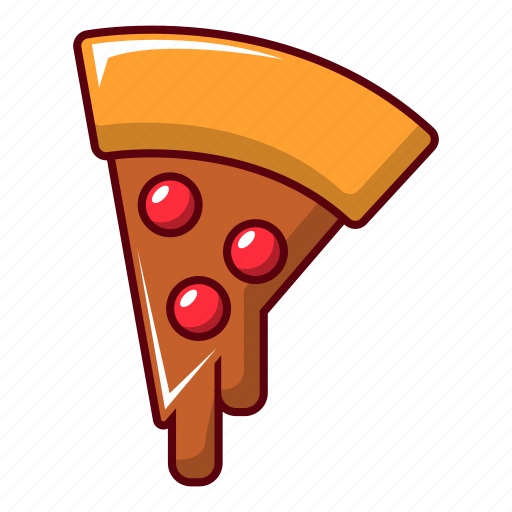 Cartoon, food, italian, kitchen, leaf, pizza, slice icon - Download on Iconfinder