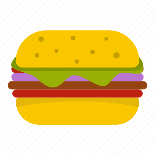 Beef, bun, burger, food, hamburger, sandwich, snack icon - Download on Iconfinder
