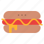 fast, food, hotdog, sandwich 