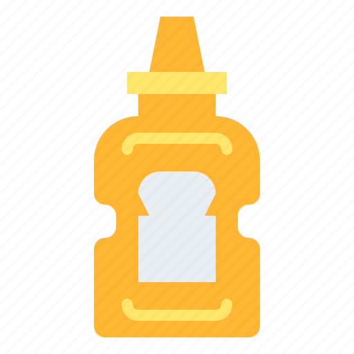 Bottle, fast, food, mustard, sauce icon - Download on Iconfinder