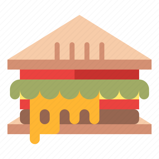 Cheese, fast, food, sandwich icon - Download on Iconfinder