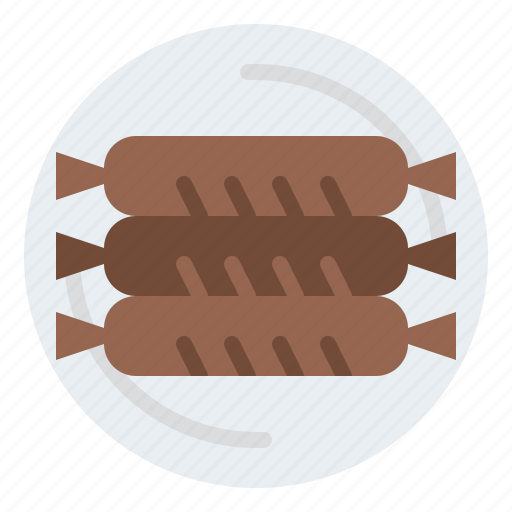 Dish, food, meat, sausage icon - Download on Iconfinder