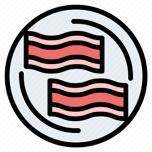 Bacon, fast, food, meat icon - Download on Iconfinder