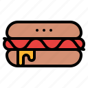 fast, food, hotdog, sandwich