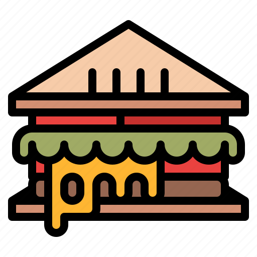 Cheese, fast, food, sandwich icon - Download on Iconfinder