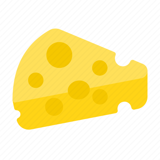 Dairy, butter, slice, cheese, swiss icon - Download on Iconfinder