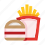 french, fries, burger, food, fast food, hamburger, beef 