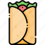 burrito, mexican food, fast food, junk food, food and restaurant, food 