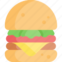 hamburger, sandwich, cheese burger, fast food, junk food, food and restaurant, food