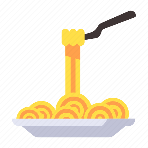 Spaghetti, pasta, food, italian, dinner, lunch, restaurant icon - Download on Iconfinder