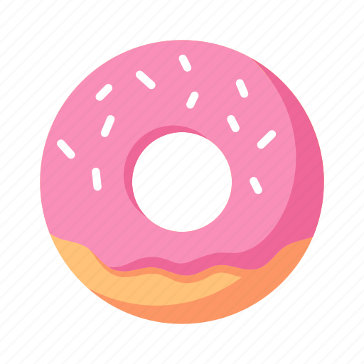 Sweet, food, donut, dessert, cake, glazed, sugar icon - Download on Iconfinder