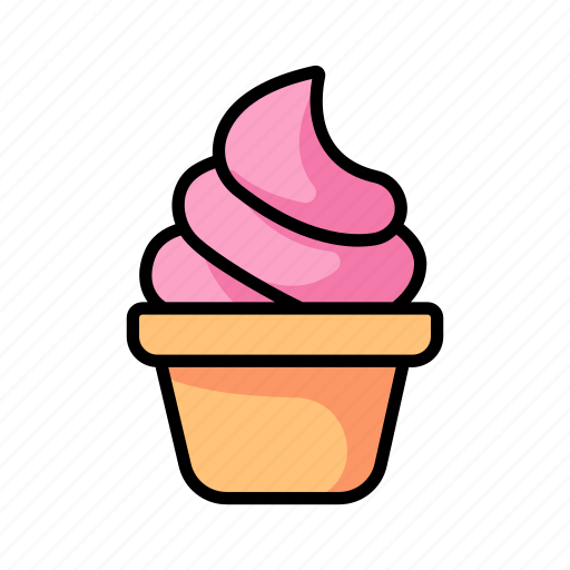 Food, sweet, cupcake, cake, dessert, birthday, party icon - Download on Iconfinder