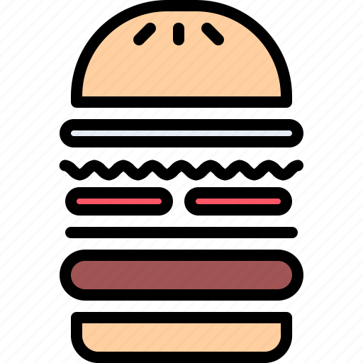 Burger, cheeseburger, fast, food, street, cafe, restaurant icon - Download on Iconfinder