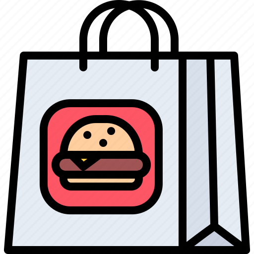 Bag, burger, fast, food, street, cafe, restaurant icon - Download on Iconfinder