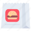bag, burger, fast, food, street, cafe, restaurant 