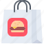 bag, burger, fast, food, street, cafe, restaurant 