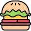 burger, hamburger, fast, food, street, cafe, restaurant 