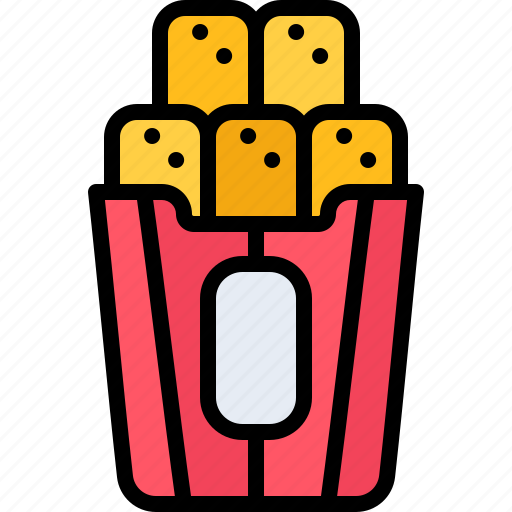 Chicken, nuggets, fast, food, street, cafe, restaurant icon - Download on Iconfinder