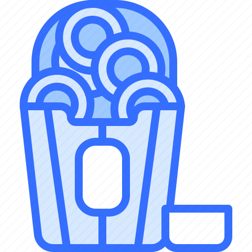 Onion, ring, fast, food, street, cafe, restaurant icon - Download on Iconfinder