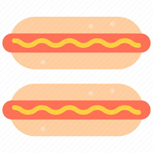 Hot, dog, sausage, fast, food, street, cafe icon - Download on Iconfinder