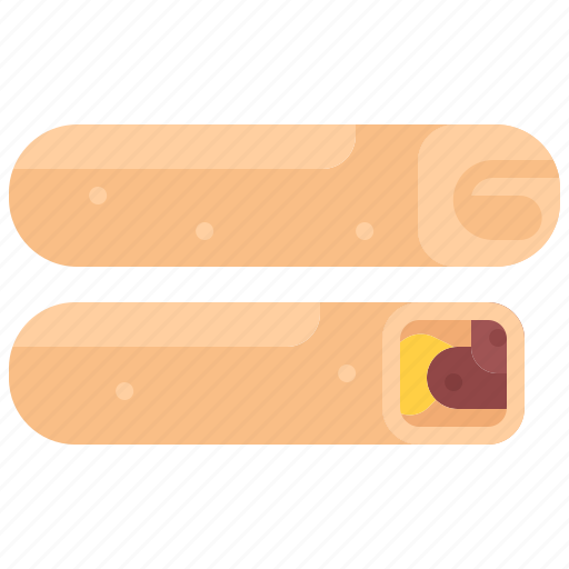 Pancake, meat, fast, food, street, cafe, restaurant icon - Download on Iconfinder