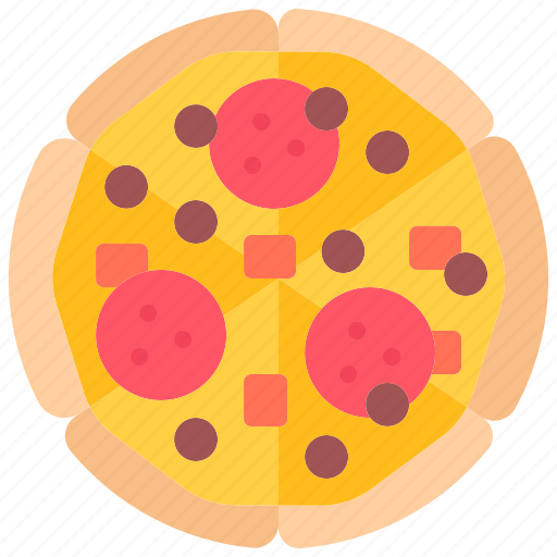 Pizza, meat, fast, food, street, cafe, restaurant icon - Download on Iconfinder