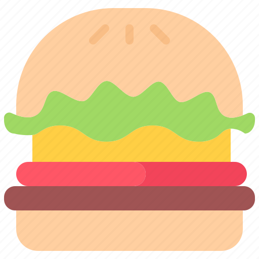 Burger, hamburger, fast, food, street, cafe, restaurant icon - Download on Iconfinder