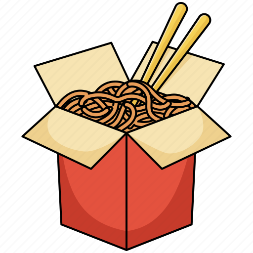 Noodles, chinese food, pasta, fast, food, junk icon - Download on Iconfinder