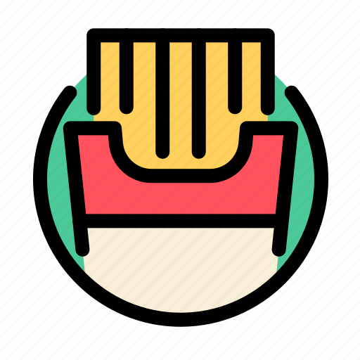 Fast, fast food, food, french, french fries, fries, restaurant icon - Download on Iconfinder