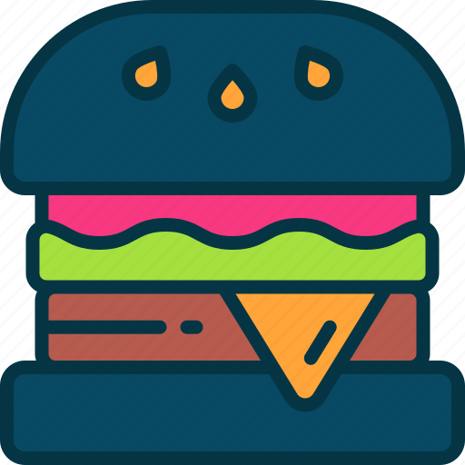 Burger, hamburger, sandwich, cheeseburger, fast, food icon - Download on Iconfinder