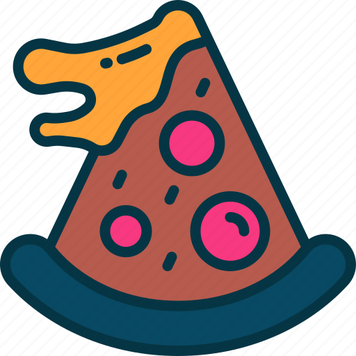 Pizza, lunch, pepperoni, restaurant, fast, food icon - Download on Iconfinder