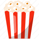 popcorn, buttery, salty, snack, kernels, movie, crunchy, bag