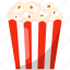 popcorn, buttery, salty, snack, kernels, movie, crunchy, bag 