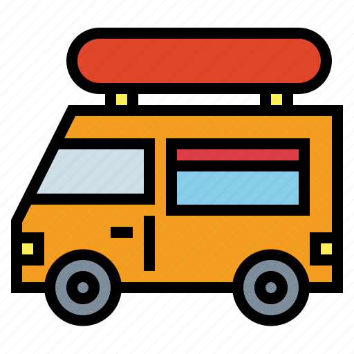 Fast food, food truck, van, truck icon - Download on Iconfinder
