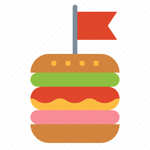 Burger, fast food, hamburger, junk food, sandwich icon - Download on Iconfinder