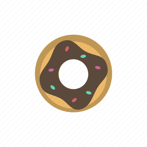 Donut, food, streetfood, fast food, street food, snack icon - Download on Iconfinder