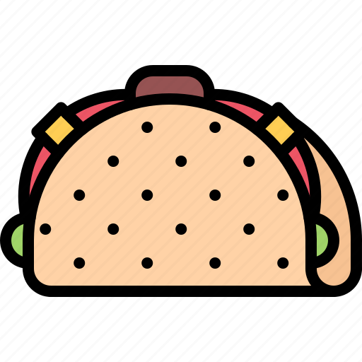 Catering, fast, food, public, taco icon - Download on Iconfinder