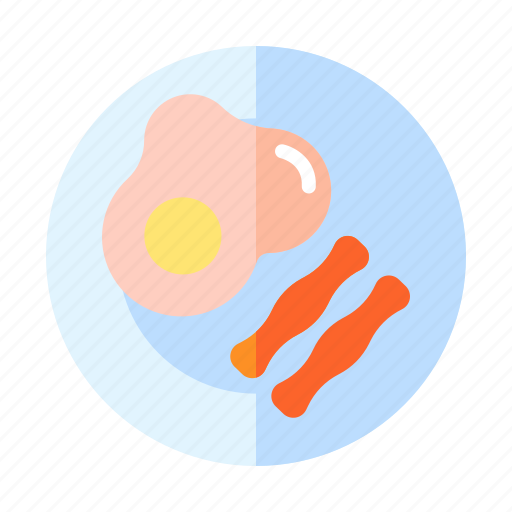 And, bacon, beverage, egg, food, restaurant, unhealthy icon - Download on Iconfinder